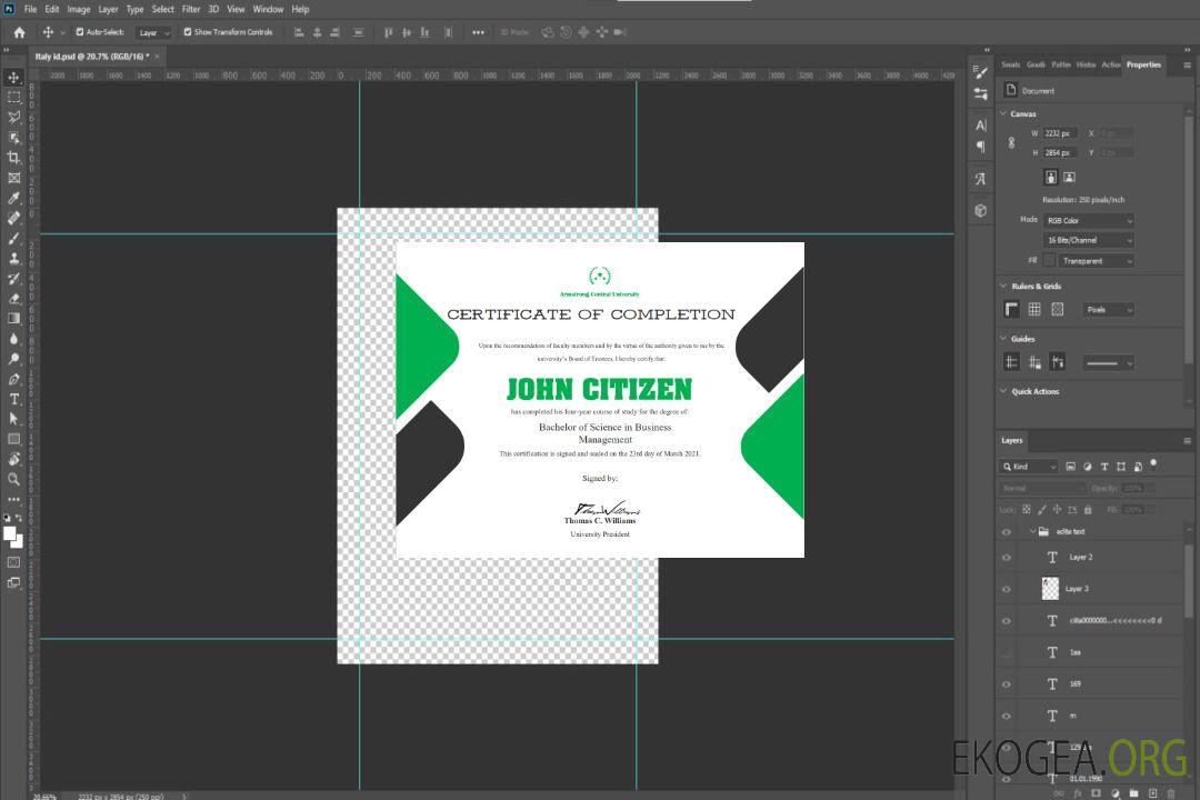 Certificat d'achèvement universitaire aux États-Unis template Certificat d'achèvement universitaire aux États-Unis template